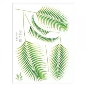 스티커몰 데코인테리어 야자잎 투명 21403 우산꾸미기 다이어리꾸미기 데코스티커 FDT 아레카 이모티콘