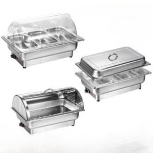 챠핑디쉬 스테인리스 전기 스토브 호텔 보온 단일/9L/손잡이