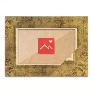 가족웨딩인테리어탁상 6x8 앤틱골드) (엣지 사진액자