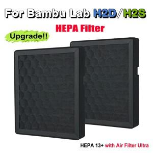 [호환품]Bambu Lab HEPA 13 + G4 활성탄 콤보 에어 필터 Ultra (H2D 시리즈 3D 프린터용 OEM 교체품)
