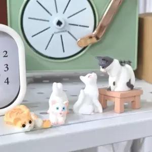 5종세트 미니어쳐 인테리어 장식소품 고양이
