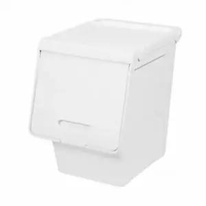 시스맥스 - 대형 슬라이딩 멀티박스 슬림형 아이보리 소품함 루맥스 디자인