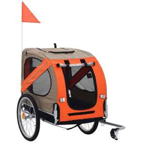 반려견자전거 자전거 트레일러 애견 외출 접이식 자전거라이딩 운반 펫유모차 자전거웨건