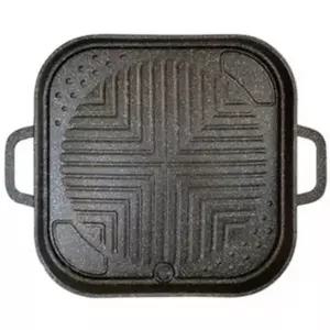 구이팬 구이판 사각 불판 32CM 삽겹살 키친플라워