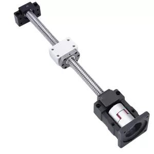 Mssoom 16mm CNC 볼스크류 키트 SFU1605 RM1605 백래시 방지 볼 스크류 L 39.37인치/1000mm + 너트 BK/BF12