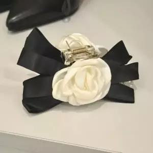 까멜리아 집게핀 플라워 헤어핀 올림머리