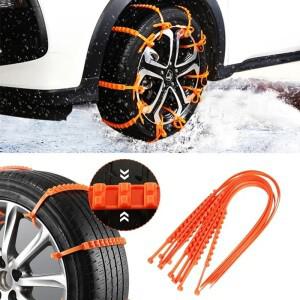 겨울 오프로드 자동차 차량용 호환 타이어 스노우 체인 휠 케이블 벨트 방설 야외 비상용 호환 미끄럼 방지