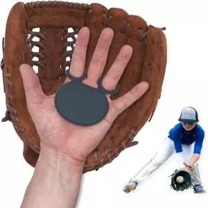 야구 및 소프트볼용 팜 가드 3가지 사이즈(청소년/성인) - 실리콘 포수 손 보호대 글러브 패딩 액세서리