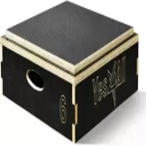 예스4올 3 in 1 나무 플라요 박스 점프 훈련용 플라요메트릭 플랫폼 홈 헬스장 운동 및 야외 운동용