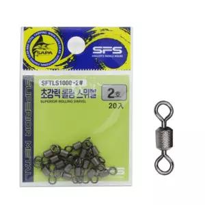 싸파 초강력 롤링 스위벨 2호 스냅 도래 회전 낚시 채비