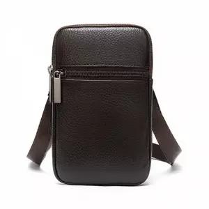 (옵션 단일상품)데일리맨 슬링백 미니 데일리백 미니크로스백 벨트 크로스백 소가죽 남성