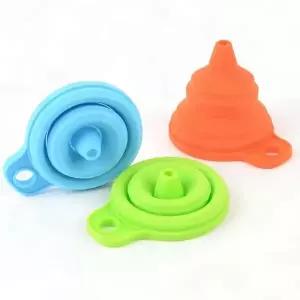 접이식깔대기 미니깔때기 다용도 미니 실리콘