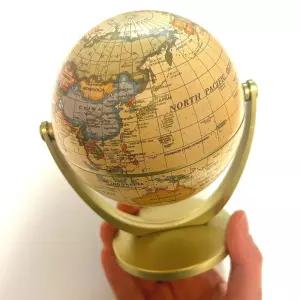 지구 소품 교육 인테리어 미니 책상 지도 학교 둥근 꾸미기 세계