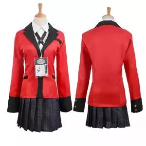 카케 코스프레 쟈바미 교복 코스튬 구루이 유메코