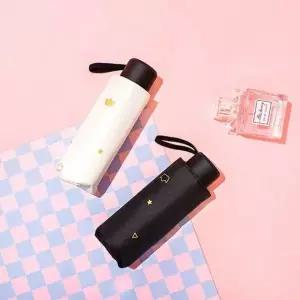 크라운우산 UV차단 초경랑 미니 5단 양우산 암막우산 UV차단 양 우산 양산 암막 5단 미니