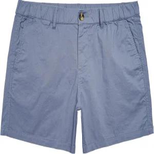 마직 남성 클래식 핏 5.5인치 코튼 캐주얼 반바지 탄력 허리밴드 멀티 포켓 데일리웨어 워킹 여름 의상