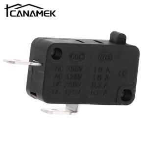 5개 KW1-103 전자 레인지 도어 마이크로 스위치 세탁기 밥솥 16A 250 볼트 2 핀 (일반 닫기)
