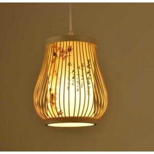 일식집 조명 선술집 이자까야 대나무 풍 한지등 1 23x18cm