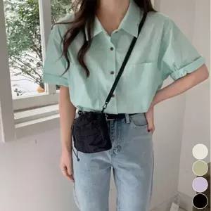 가방 크로스백 버킷백 여성 미니 스트링 나일론