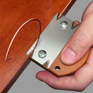 트리머 목재 모서리 가공 필렛 스크래퍼 긁개 보드 디버링 도구 트리밍 나이프 목공용 엣지 코너 플래너 특