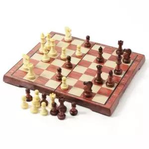 휴대용 체스 보드게임 자석 제스판 두뇌 놀이