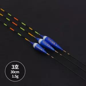 싸파 솔리드내림 찌 30cm 블루 민물 낚시 솔리드톱