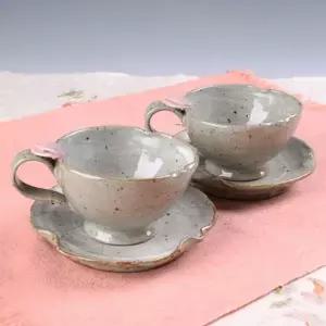 티컵세트 찾잔 커피컵 커피잔세트 클래식 찻잔 2P 엔틱