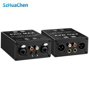 양방향 오디오 아이솔레이터 전류 잡음 제거기 XLR 6.5 Lotus 호환 Isolator Mixer 라이브 방송