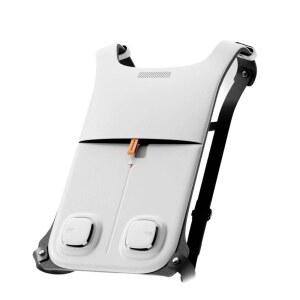 입는에어컨 냉풍기 이동식 등산 휴대용 등풍기 야외 바디 아이보리