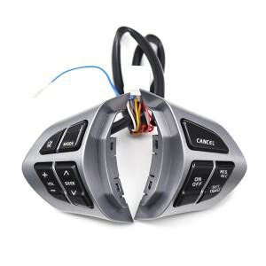 스즈키 호환 그랜드 비타라 스티어링 휠 오디오 라디오 크루즈 컨트롤 스위치 레드 백라이트 액세서리