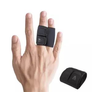 핑거 스플린트 랩 재사용 가능한 버디 테이프 조절식 브레이스 트리거 말렛 서포트 압박 슬리브 관절염