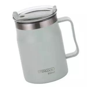 보온 학생 텀블러 머그컵 캠핑 보냉 사무실 개인용 스텐 550ml 휴대용 머그 1P