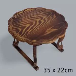 돌상 원목 개다리 소반 찻상 4호