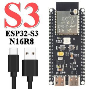 ESP32-S3-DevKitC-1 개발 보드 Arduino 8MB PSRAM 16MB 플래시 N16R8 42PIN CH340C Type-C ESP32 S3용 BT 2