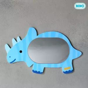 트리케라톱스 아크릴거울 공룡거울 감정인지능력 언어학습 키즈