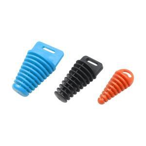 1pc 배기 파이프 플러그 테일 에어 블 리더 소음기 바이크 오토바이 모토 크로스 고무 워시 프로텍터 보호