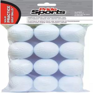 프라이드스포츠 연습 골프공 12 카운트
