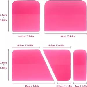 고마케 PPF 스퀴지 키트 - 비닐 작은 틴트 페인트 보호 필름 랩/윈도우 도구 거울/창문/가정 청소용 긁힘
