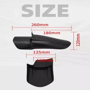 서론 라이트 비용 JFG 레이싱 뒷바퀴 펜더 더트 바이크용 모터사이클 쇼크 머드가드 비 X 및 S/X160/X260