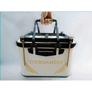 겟바위 낚시 밑밥통 버킷 튜바 접이식 리프팅 거치대