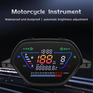 Honda WAVE100 110 속도계 바이크 오토바이 디지털 모토 게이지 타코미터 LCD 주행 거리계 Wave용 호환 계