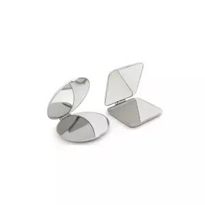 스테인레스 접이식 화장 원형손거울 핸드미러 양면 사각거울 손거울 미니손거울 원형손