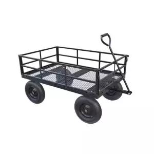 철제 바퀴 캠핑웨건 캠핑용 캐리어 트롤리 아웃도어 수레
