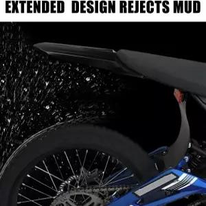 URLWALL 수정된 세그웨이 서론 라이트 비 X 및 S용 연장 후방 펜더 업그레이드된 엑스트라 롱 머드가드