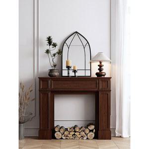 벽난로 콘솔 실내 협탁 진열대 인테리어 노심 앤틱 가정용