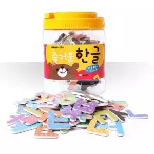 아리아띠 쏙쏙 자석글자 한글 84개입