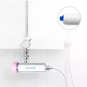 스마트 녹물제거필터 FTS-2000 샤워기용 일반형 녹물 잔류염소 항균 이물질 불순물 흙모래