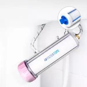 스마트 녹물제거필터 FTS-2000 세면대용 고급형 녹물 잔류염소 항균 이물질 불순물 흙모래