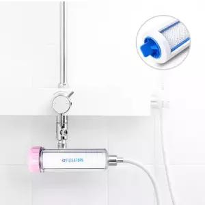 스마트 녹물제거필터 FTS-2000 샤워기용 고급형 녹물 잔류염소 항균 이물질 불순물 흙모래