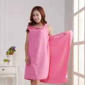원피스샤워가운목욕타올 WearRobe 입는타올 바스타올